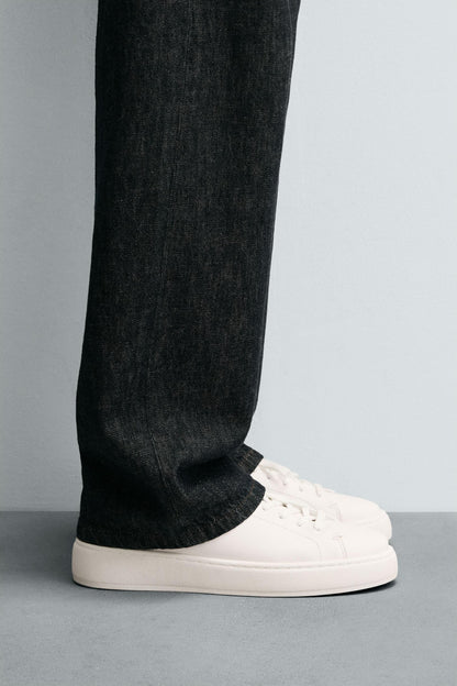 Bootique® - lace-up sneakers White